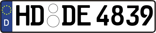 HD-DE4839