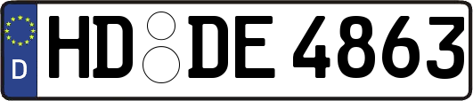 HD-DE4863