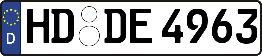 HD-DE4963