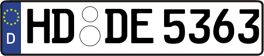 HD-DE5363
