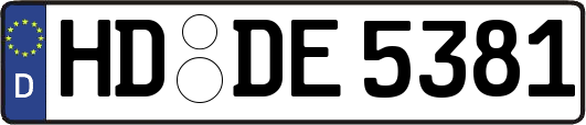 HD-DE5381