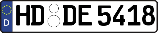 HD-DE5418