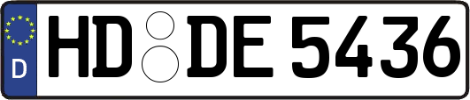 HD-DE5436