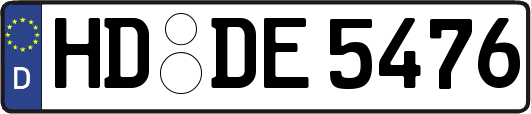 HD-DE5476
