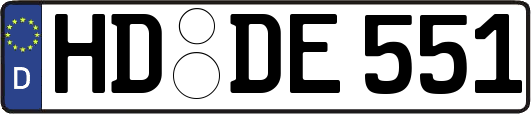 HD-DE551