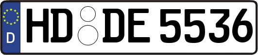 HD-DE5536