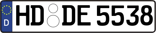 HD-DE5538