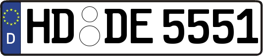 HD-DE5551