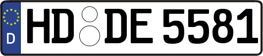 HD-DE5581