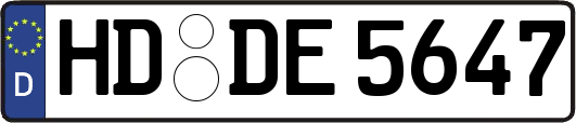 HD-DE5647