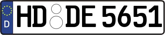HD-DE5651