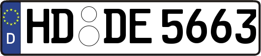 HD-DE5663