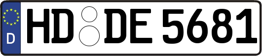 HD-DE5681