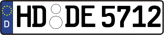 HD-DE5712