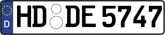HD-DE5747