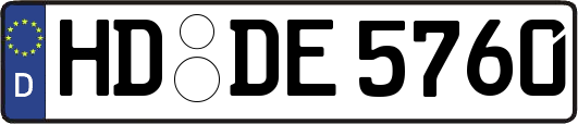HD-DE5760