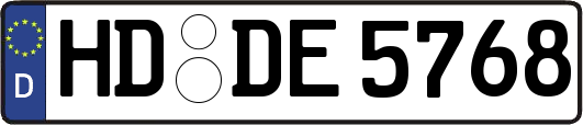 HD-DE5768