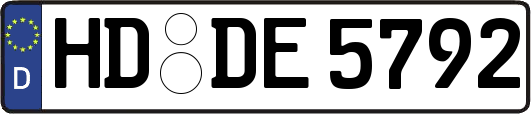 HD-DE5792