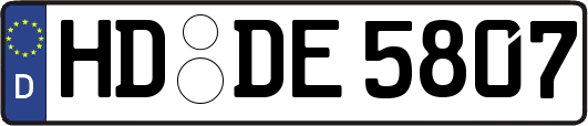 HD-DE5807