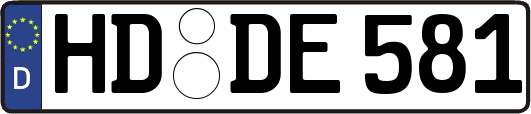HD-DE581