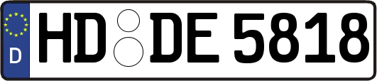 HD-DE5818
