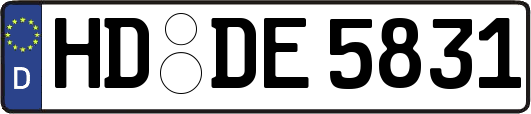 HD-DE5831