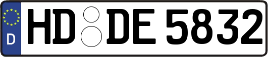 HD-DE5832