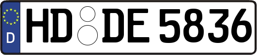 HD-DE5836