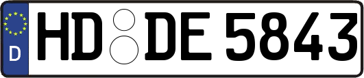 HD-DE5843