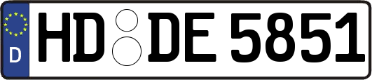 HD-DE5851
