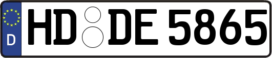 HD-DE5865