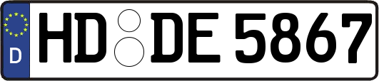HD-DE5867
