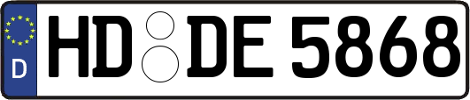 HD-DE5868