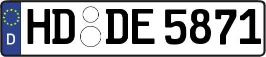 HD-DE5871