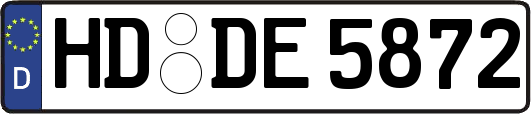 HD-DE5872