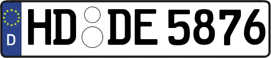 HD-DE5876
