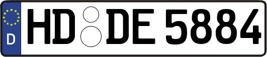 HD-DE5884