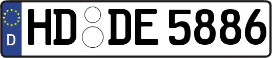 HD-DE5886