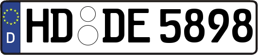 HD-DE5898