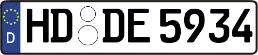 HD-DE5934