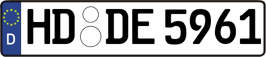 HD-DE5961