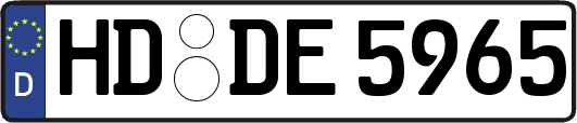HD-DE5965