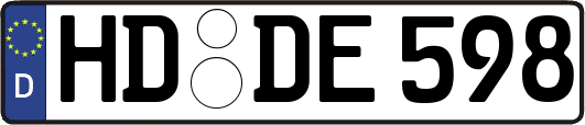 HD-DE598