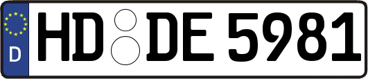 HD-DE5981