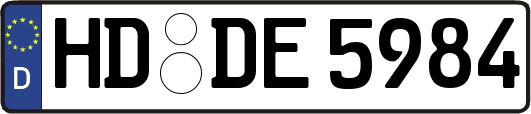 HD-DE5984