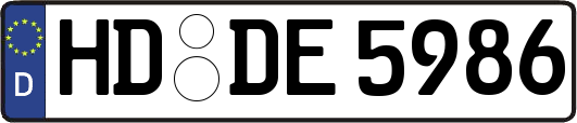 HD-DE5986