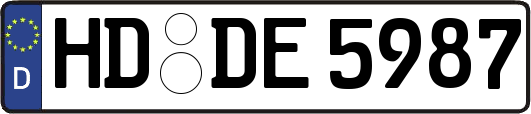 HD-DE5987
