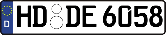 HD-DE6058