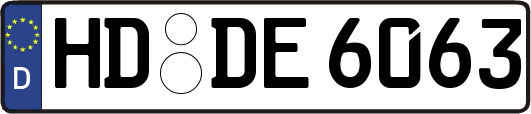 HD-DE6063