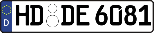 HD-DE6081